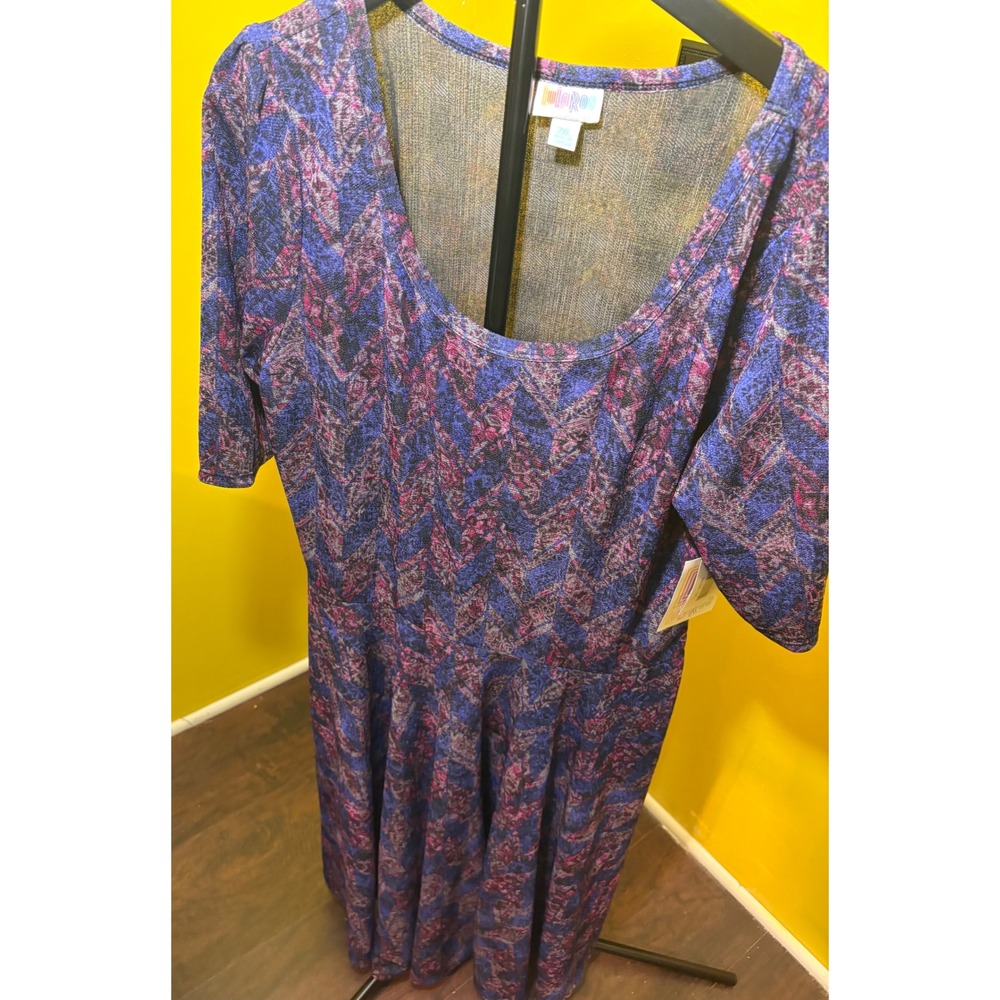 LuLaRoe Nicole dress bnwt size 2x
